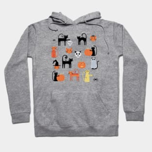 Halloween Cats Hoodie